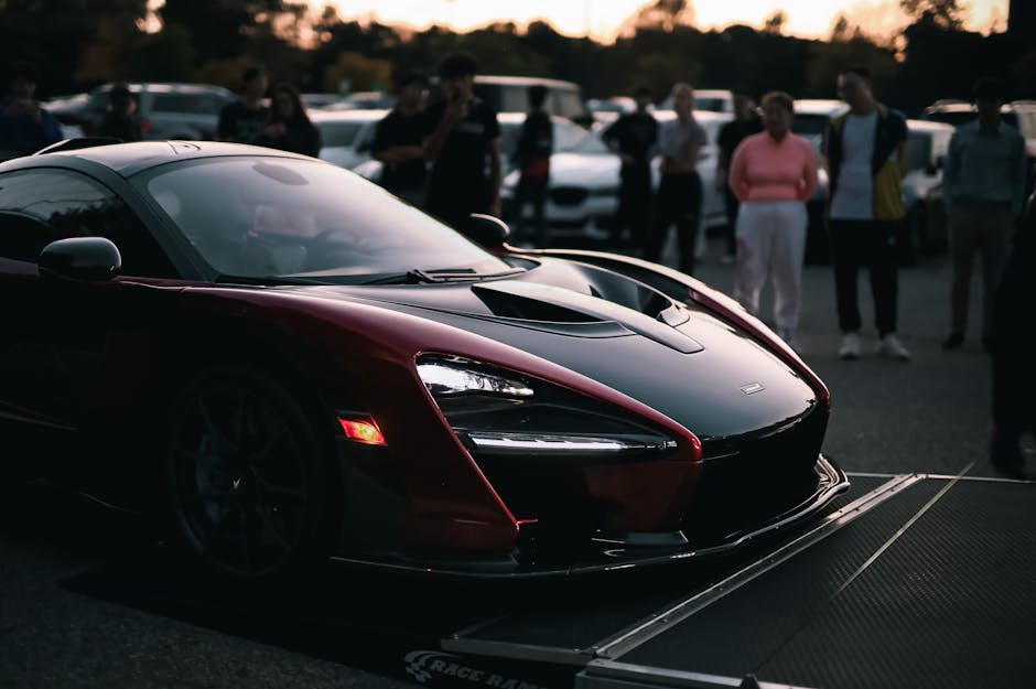 Exotic Supercar at Automotive Event