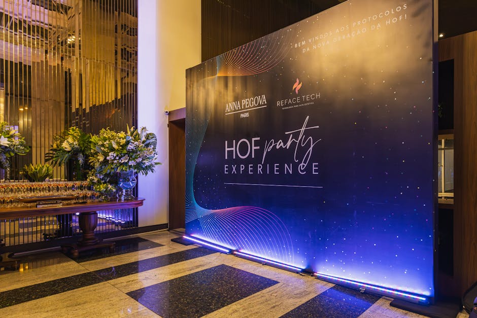 VIP Event with Luxury Branding