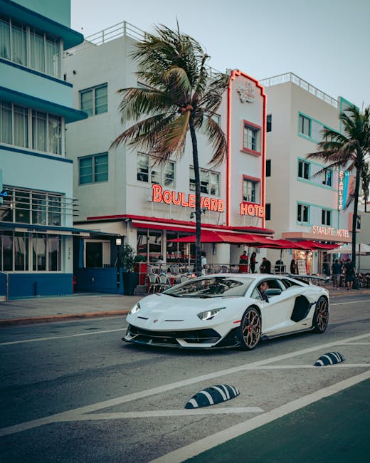 Luxury Car Lifestyle — Shopping, Dining, and Events in Miami