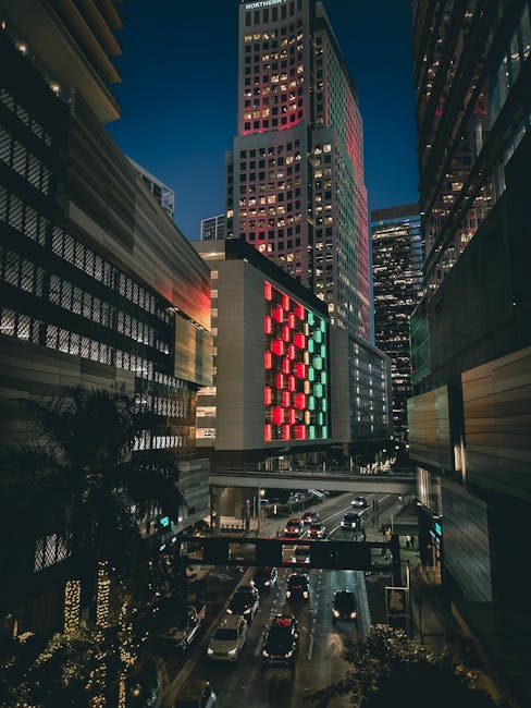 McLaren downtown Miami scene