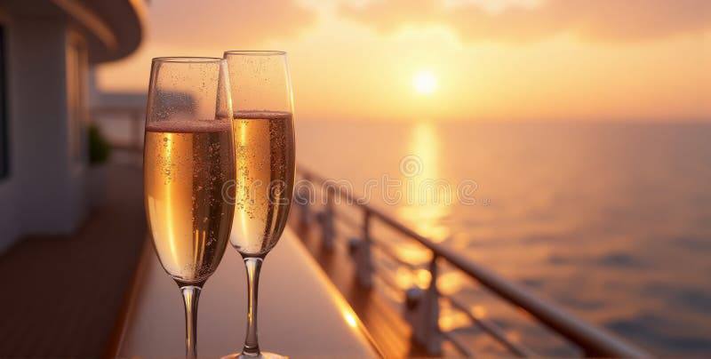 Waterfront cityscape